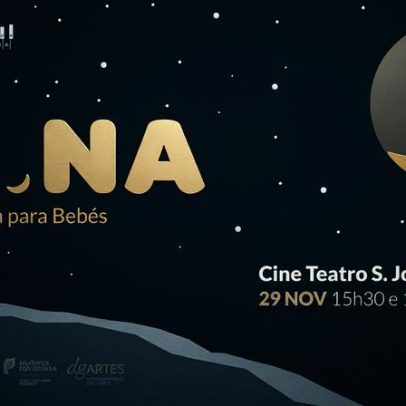 Dança e música para bebés com o espetáculo LU.NA da Dançarte em Palmela
