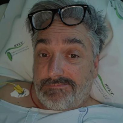 Nuno Markl publicita nas redes a partir da cama do hospital após AVC
