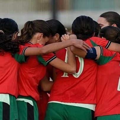 Matilde Pinto, 14 anos, realiza sonho de jogar pela seleção nacional