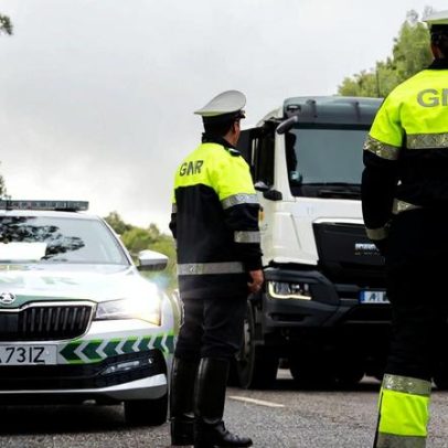 GNR realiza operação RoadPol para veículos pesados de mercadorias e passageiros