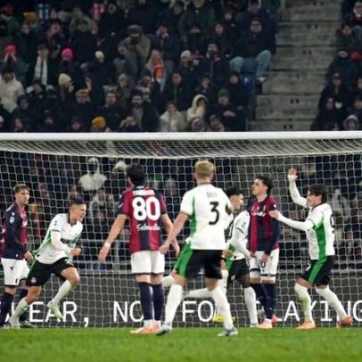 Bolonha fica para trás na luta por vaga europeia na Série A