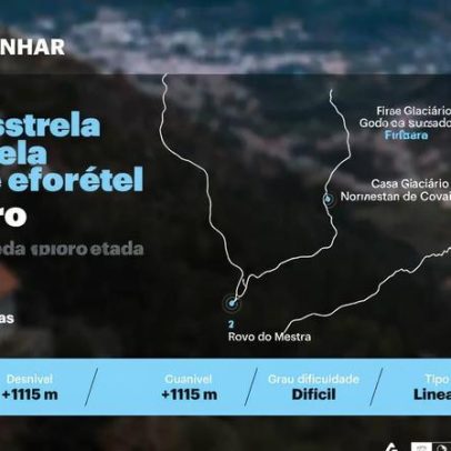 Caminhada interpretada Ano Novo 2026 na Estrela acontece a 3 de janeiro