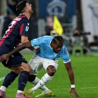 Lazio, com Nuno Tavares, empata em casa