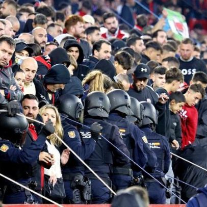 Incidentes no dérbi de Sevilha afetam adeptos