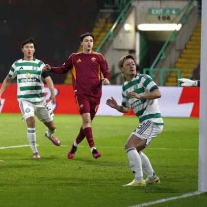 Roma vence na Escócia após três golos na primeira parte