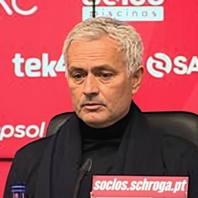 Mourinho lamenta que este seja o futebol atual