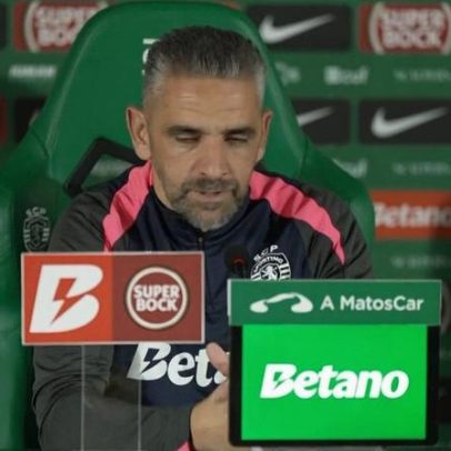 Rui Borges: renovação com o Sporting não está nos planos