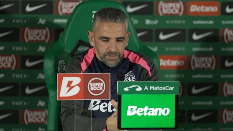 Rui Borges: renovação com o Sporting não está nos planos