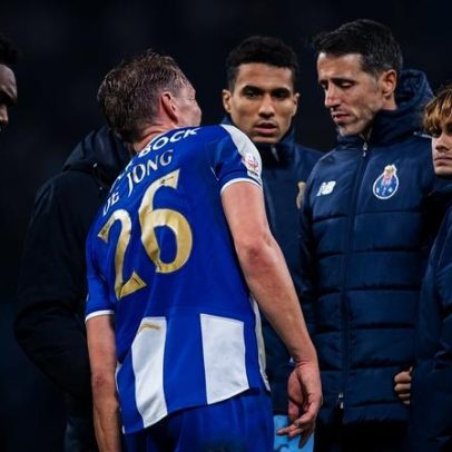 FC Porto sofre revés com Luuk de Jong e nova paragem