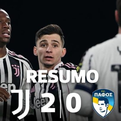 Juventus vence após dois gols em cinco minutos