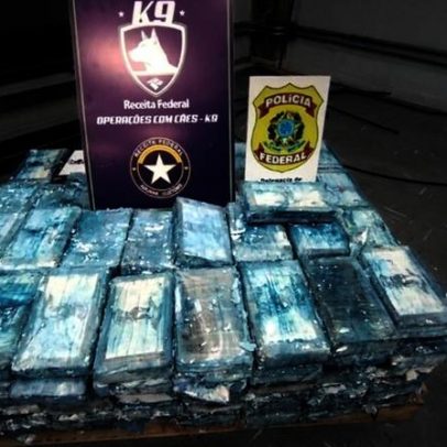Polícia brasileira apreende 1,2 toneladas de cocaína com destino a Lisboa e Madrid