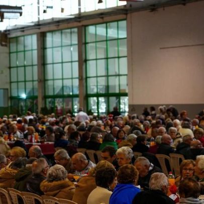 Covilhã tem almoço solidário de Natal com casa cheia