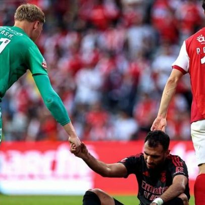 Benfica regressa aos treinos e prepara visita a Braga