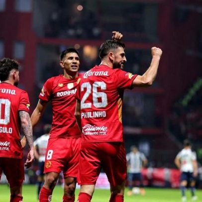 Paulinho marca e Toluca avança à final da Liga MX