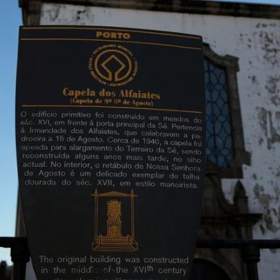 Capela dos Alfaiates, quinhentista, no Porto do Germano