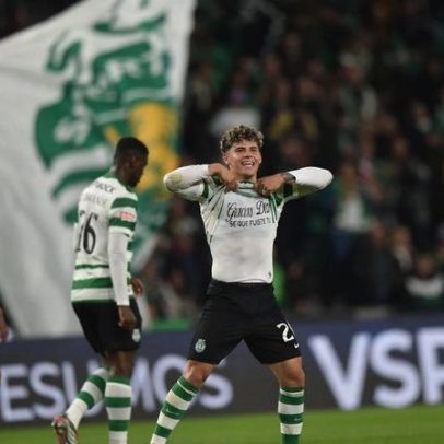 Melhores imagens da goleada do Sporting ao Aves SAD