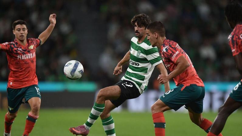 Trincão tem grande influência na ofensiva do Sporting