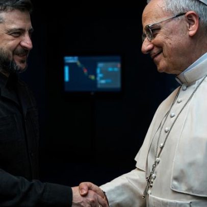 Papa defende paz urgente, justa e duradoura, ao receber Zelensky