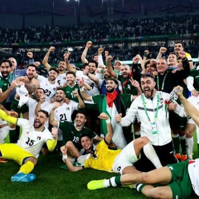 Palestina avança para a fase eliminatória da Taça das Nações Árabes pela primeira vez