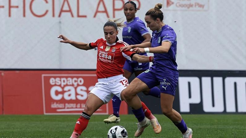 Lúcia Alves ajudou as encarnadas a vencer o SC Braga - Foto: SL Benfica