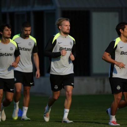 Sporting regressa aos treinos ainda com cinco jogadores lesionados