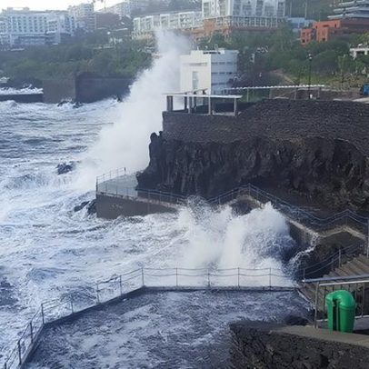 Capitania emite aviso de agitação marítima forte na Madeira