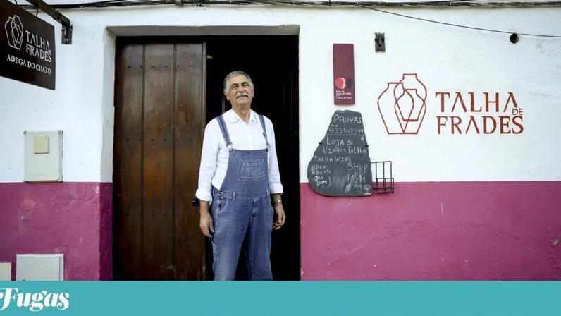 Alexandre Frade, guardião do vinho de talha alentejano