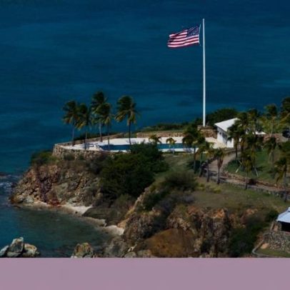 Imagens da ilha privada de Jeffrey Epstein são reveladas