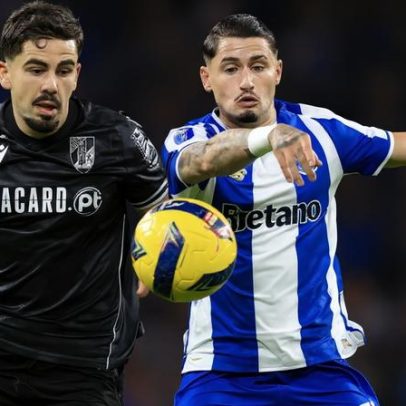 FC Porto eliminado da Taça da Liga pelo Vitória de Guimarães com erros infantis