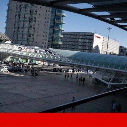 Incêndio deflagra em conduta no Centro Comercial Vasco da Gama, Lisboa