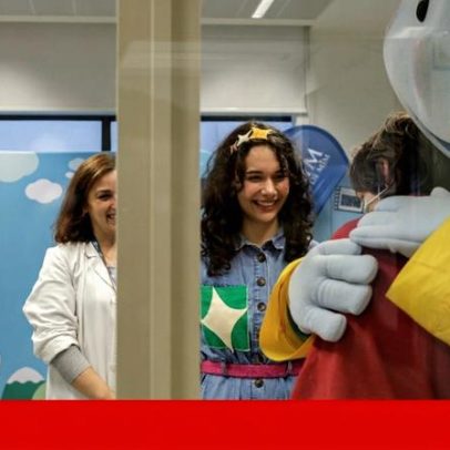 Perlim leva o programa às crianças que não podem ir ao evento