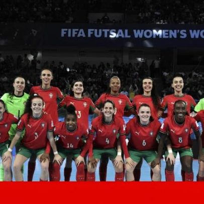 Portugal conquista prata no Mundial feminino de futsal