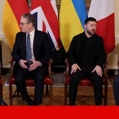 Zelensky em Londres para obter apoio europeu frente à pressão dos EUA