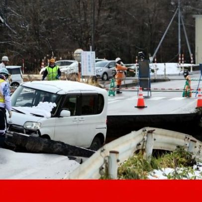 Sismo no Japão deixa pelo menos 30 feridos