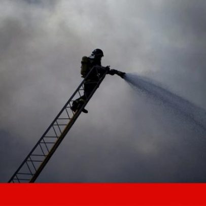 Incêndio destrói fábrica de cerâmica em Cervães, Vila Verde