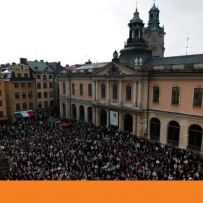 Jantar alternativo ao banquete Nobel evoca escândalo sexual de 2018