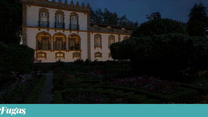 Casa da Ínsua oferece queijo, compotas, vinho e jardim; vale a visita