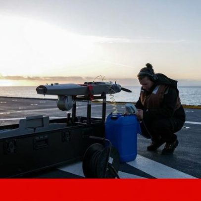 Drone da Tekever realiza teste inédito em alto-mar com Marinha francesa