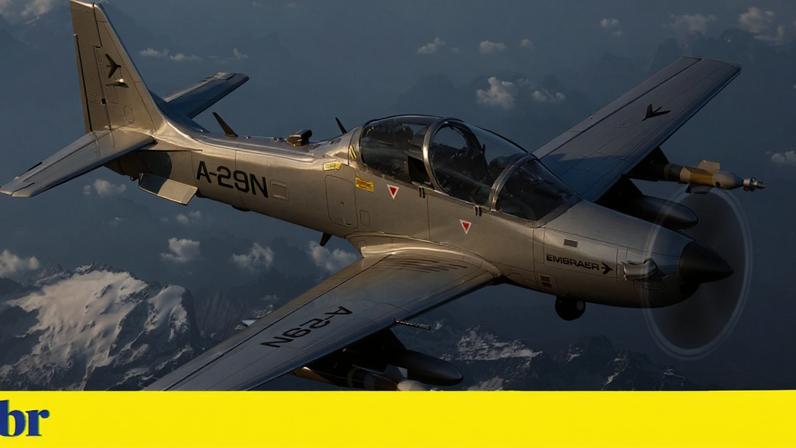 A Embraer vai construir uma unidade industrial em Portugal para fabricar aviões A-29N Super Tucano