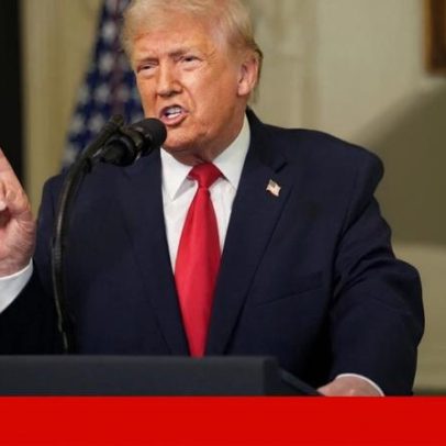 Trump defende primeiros 11 meses de mandato e não declarou guerra à Venezuela