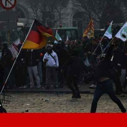 Milhares de agricultores ocupam ruas e praças em Bruxelas