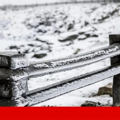 Seis distritos em aviso laranja por queda de neve