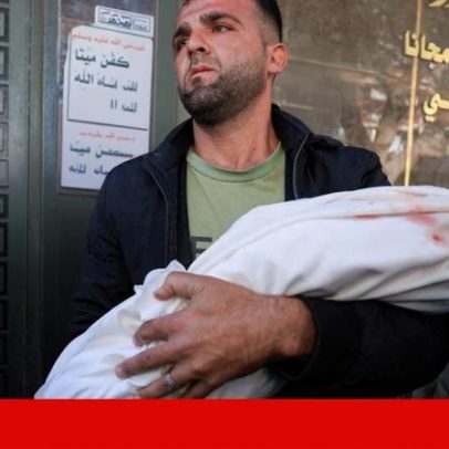 Crianças em Gaza enfrentam risco elevado de morte devido ao inverno rigoroso
