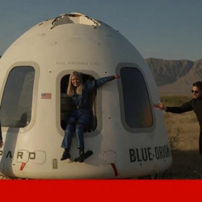 Michaela Benthaus torna-se a primeira paraplégica a ir ao espaço
