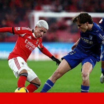 Benfica vence após decisão do VAR