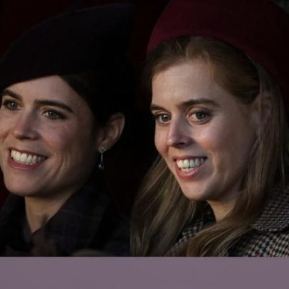 Beatrice e Eugenie juntam-se a Charles III em Sandringham no Natal