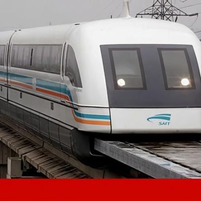 Maglev chinês acelera de 0 a 700 km/h em 2 segundos