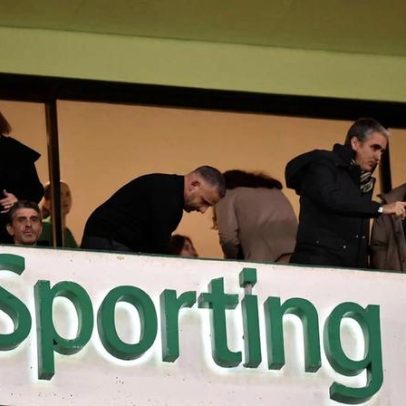 Rui Borges assiste ao dérbi eterno em Alvalade