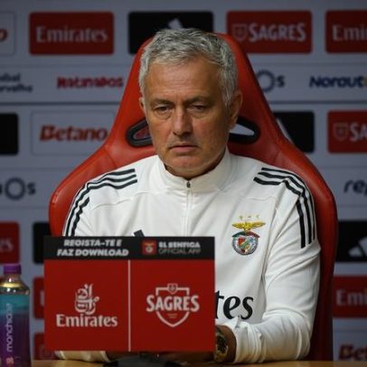 Mourinho reconhece exagero leve sobre choros e gritos