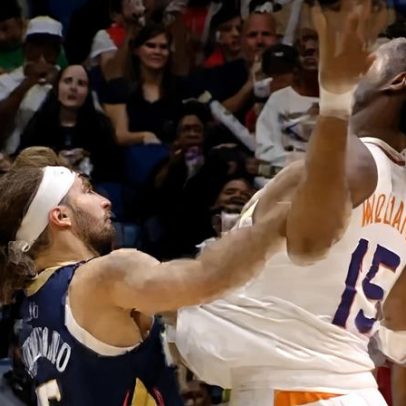 Confronto físico na NBA vira vídeo de troca de socos